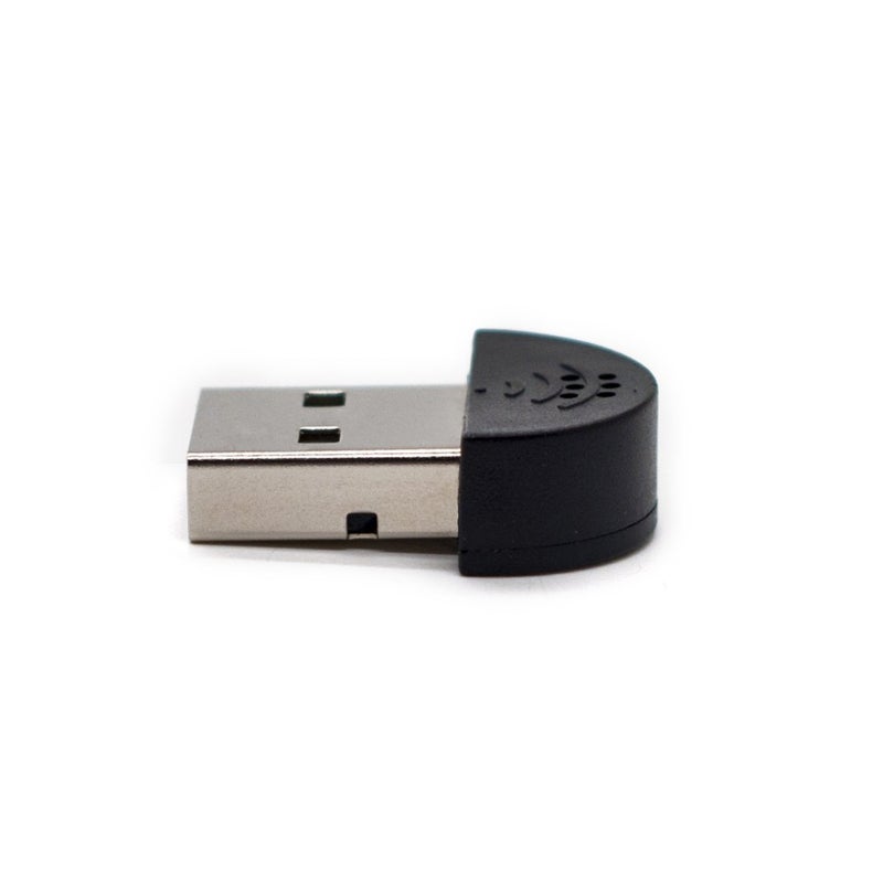 Youmi Mini USB 2.0 Microphone Mic for Laptop/Desktop PCS - Skype/Voice Recognition Software Driver-Free Audio Receiver Adapter for MSN PC Notebook - Image 4